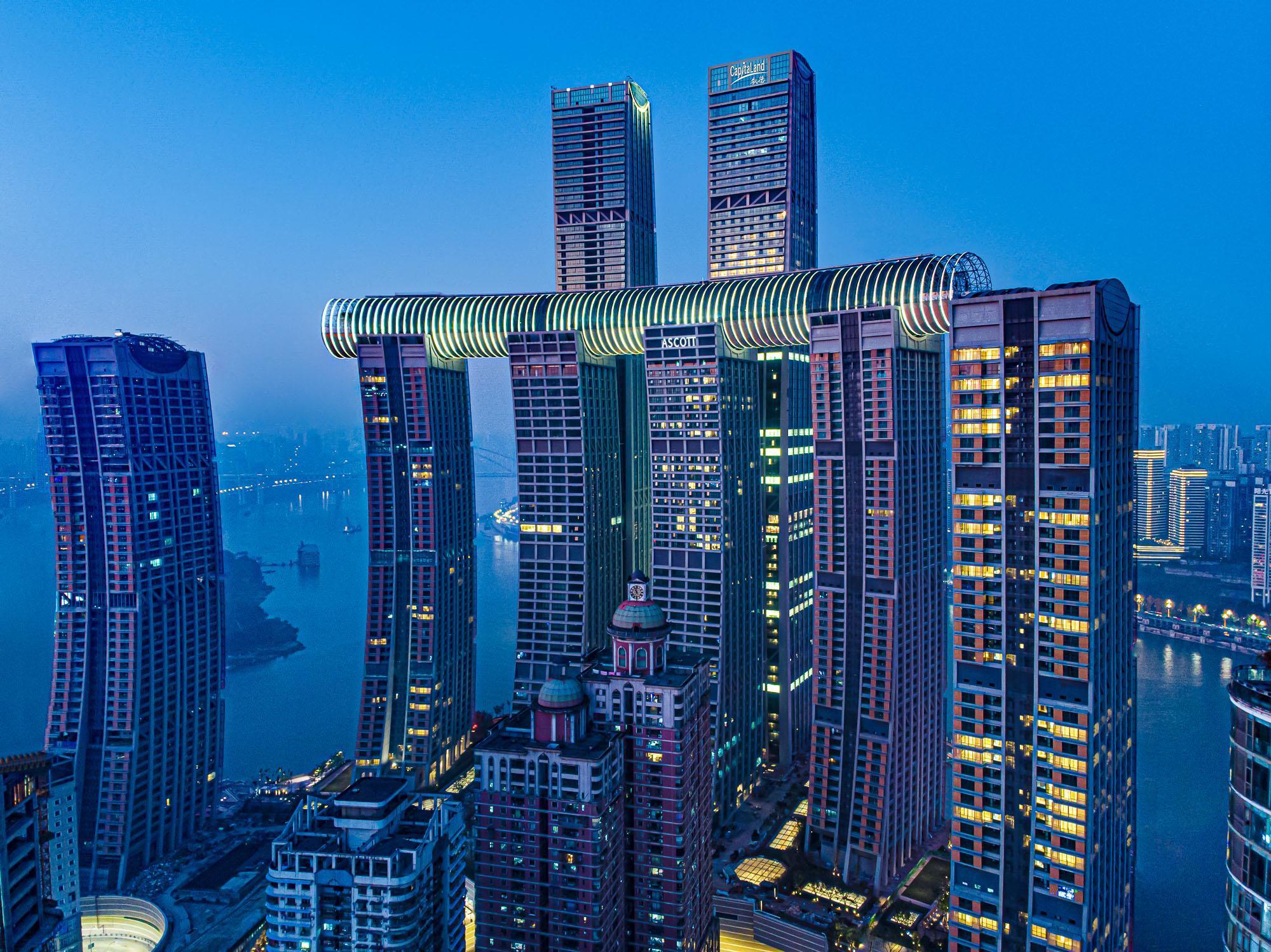 Ascott Raffles City Τσονγκίνγκ Εξωτερικό φωτογραφία